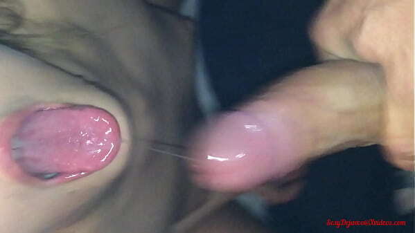 Horny Mouth Full With After Hard Pussy Pounding