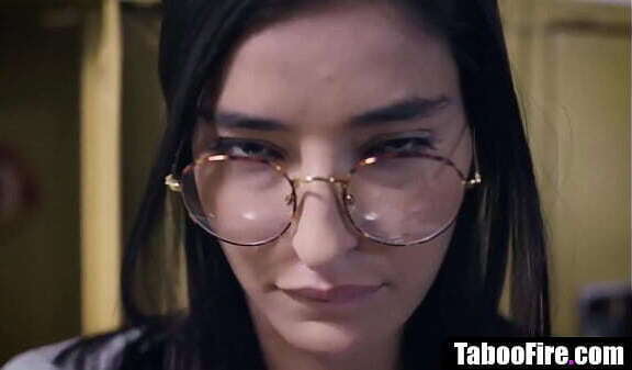 Geeky lesbian teen teaches classmate bully lesson