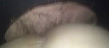 Two creampies at gloryhole.