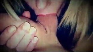 Just love when girl gets knees suck