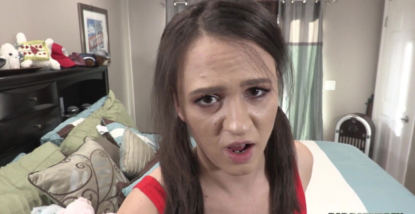 Hardcore dicking video with brunette Alex More