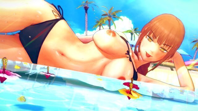 MAKIMA FUCKED BEACH CHAINSAW HENTAI