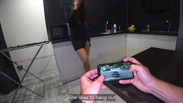 🔥Anal With Conversations!A Drinking Wife Pesters Husband Kitchen-Husband Wife Homem⭐️