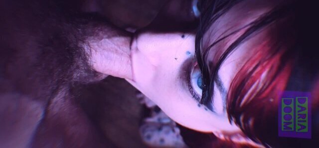 Daria Doom can't get enough of his cock in her mouth 🤤 cock sucking comp!