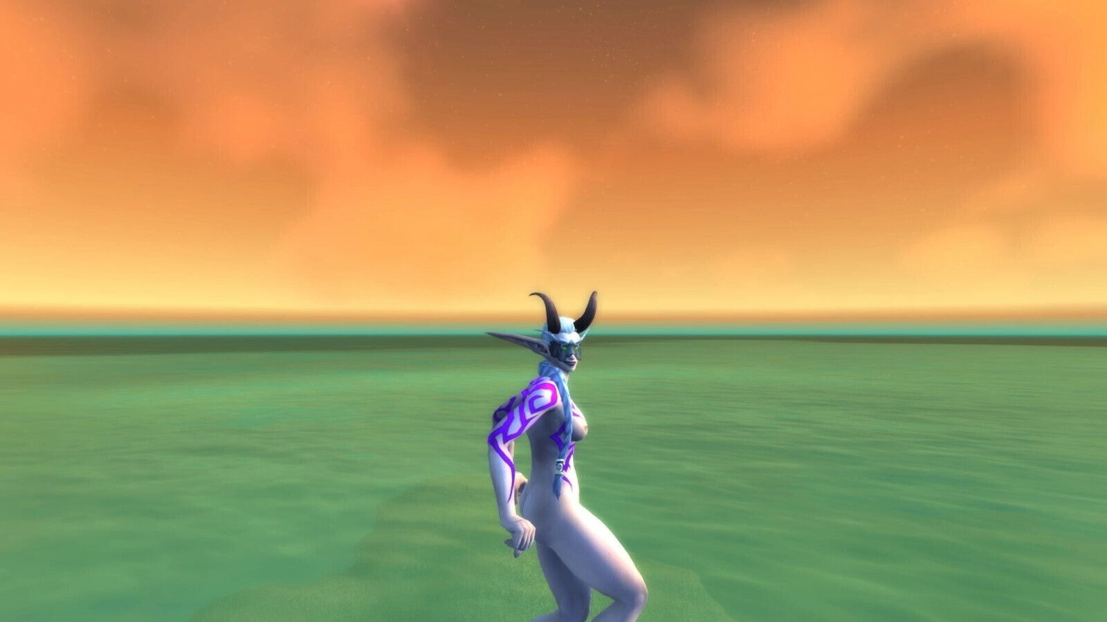 World Warcraft Demon Hunter Strip Dance