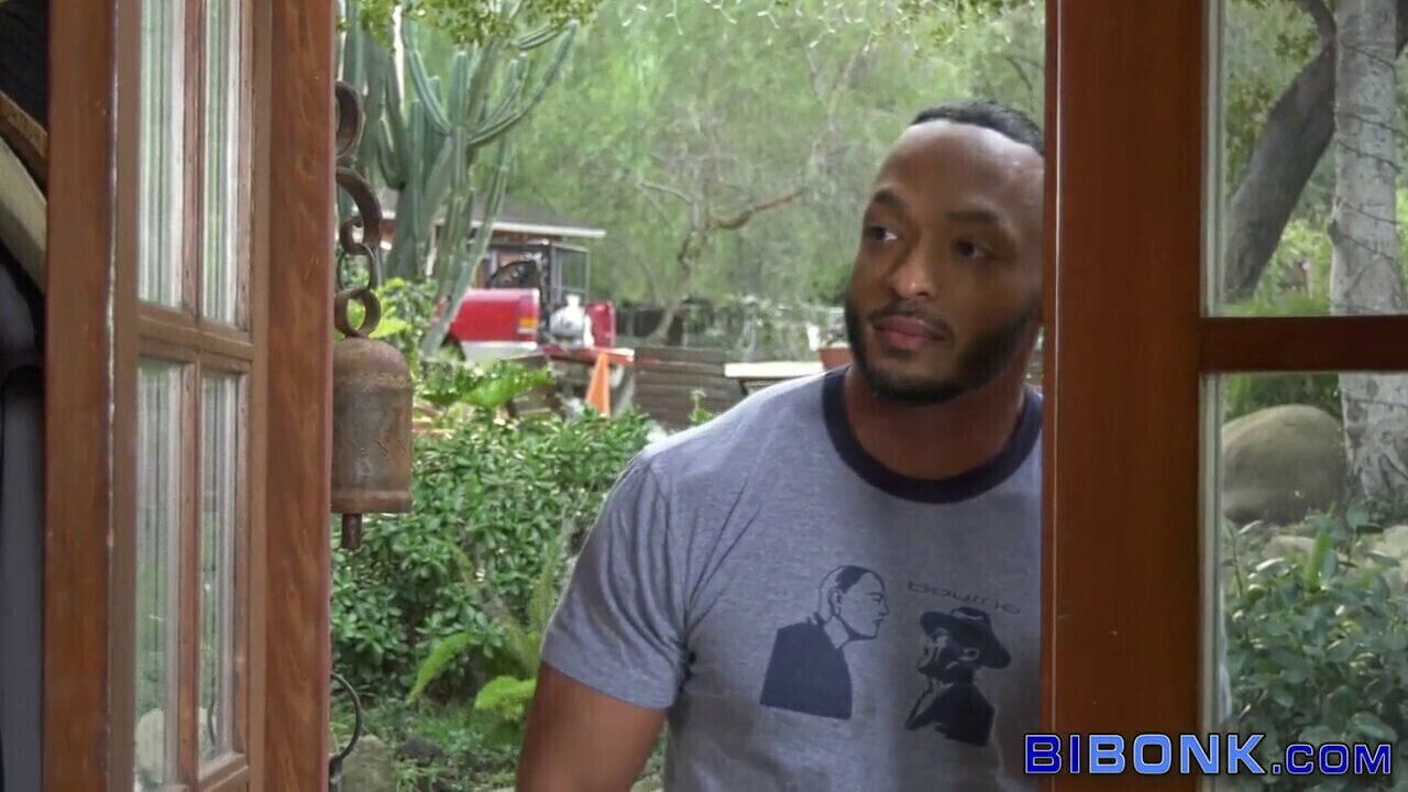 Bisex interracial threeway ride