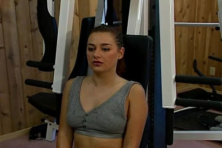 Redhead teen loves threesome double penetrated