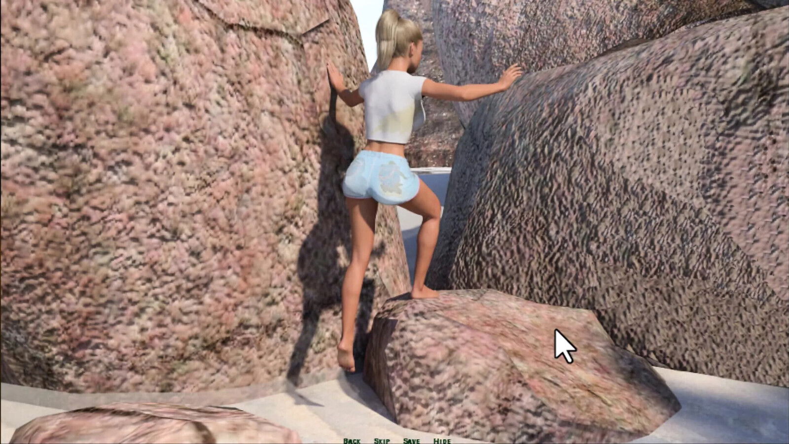 Lwed Island found suitcase with lingerie