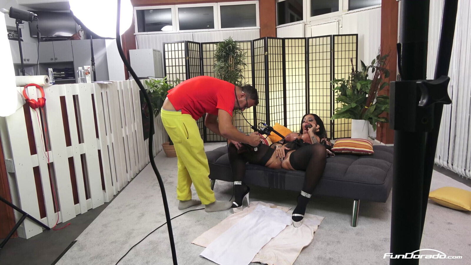 Ashley CumStar BEHIND SCENES INTERVIEW ALLE CASTING VIDEOS FUNDORADO