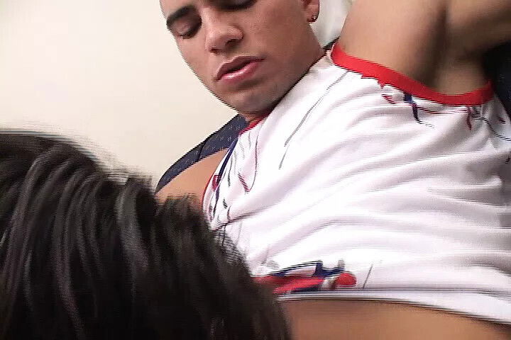 Pretty roommate gets asshole fucked from behind jizzed