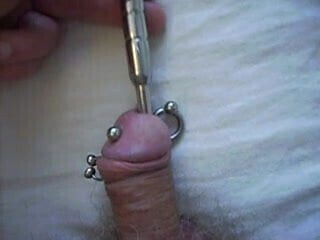 penis hole stuffing using 140mm with 10mm ball