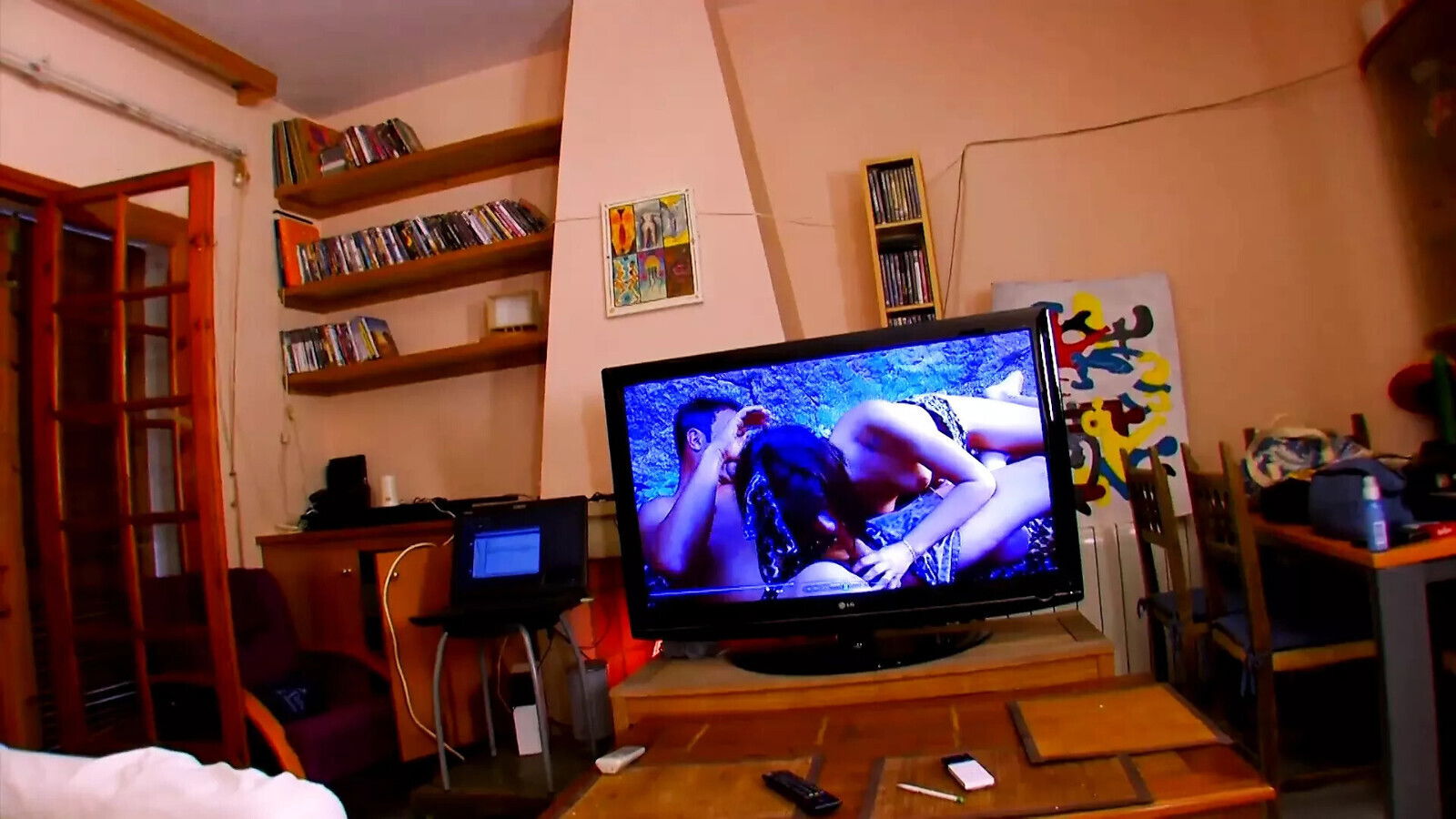 stepmother loves threesomes!