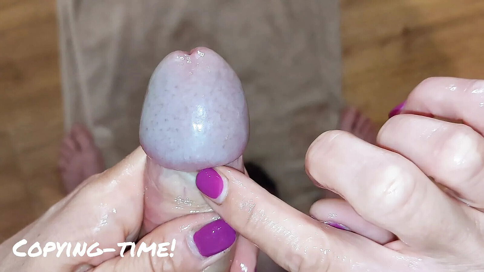 Copy Home Glans Massage. Last End? (Milking-time)