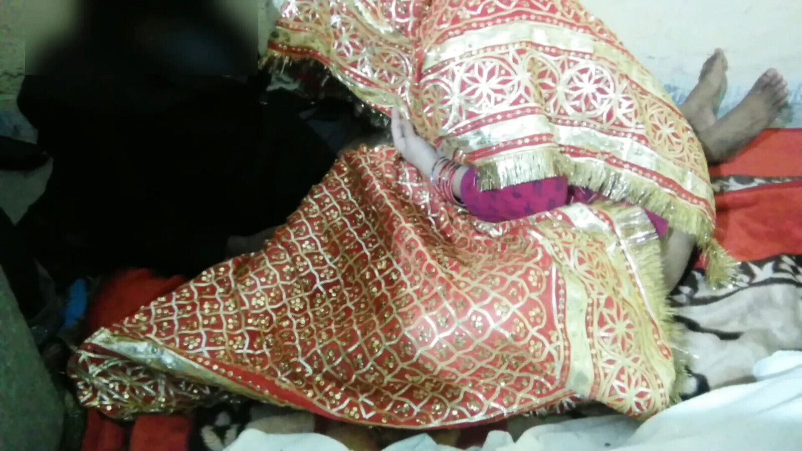 Real indian suhaagraat couple injoy room sucking,fucking.