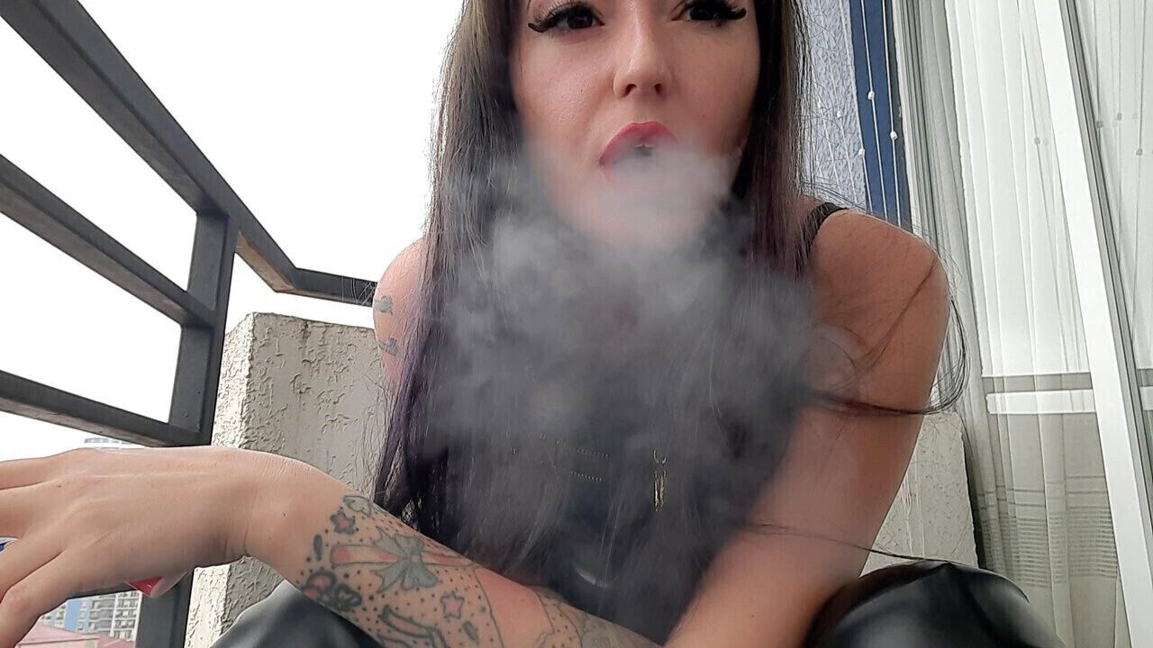 Smoking fetish smoke fetish
