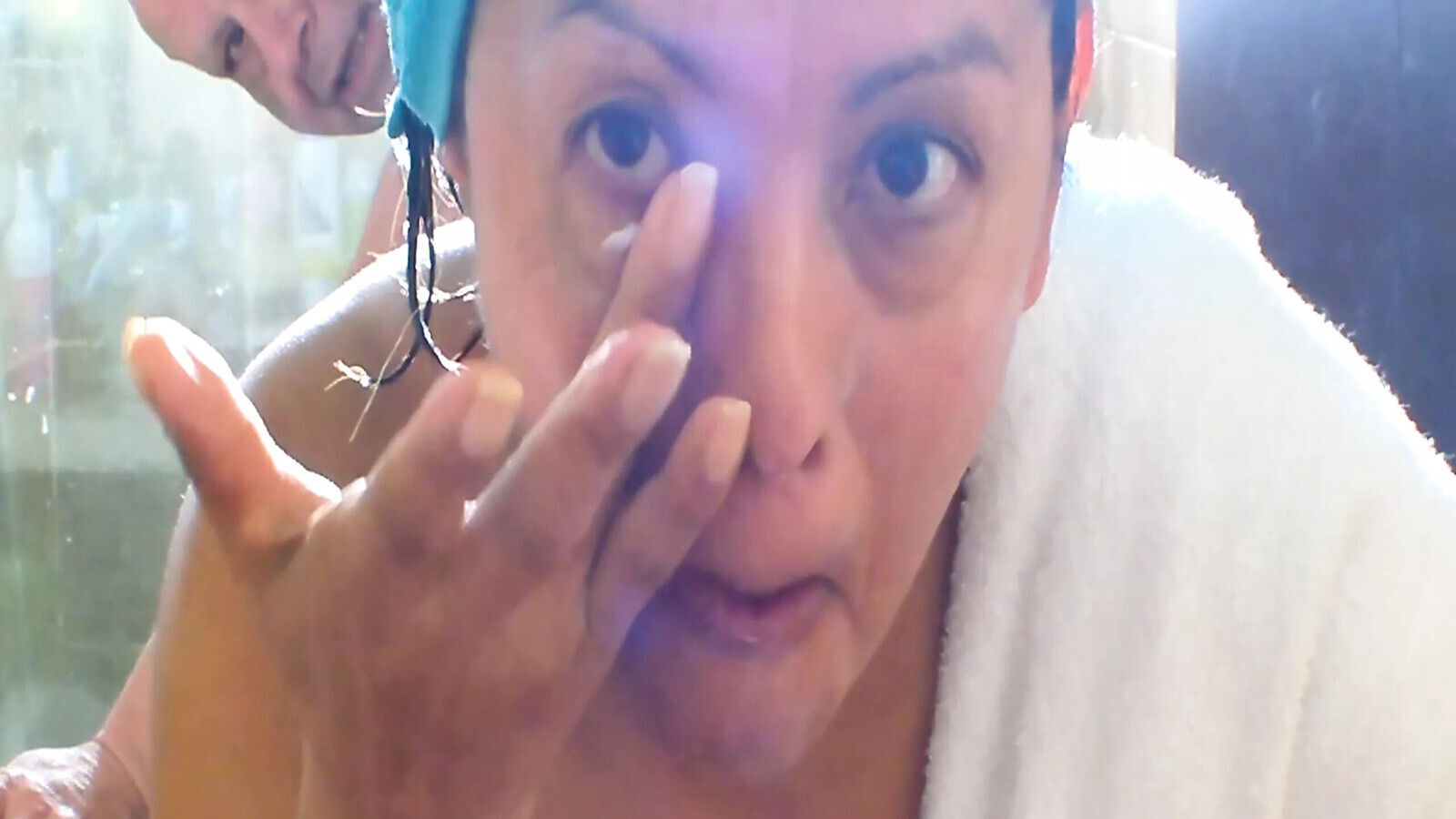 HARD ROCK LATINA SHOWER WITH ADAMANDEVE LUPO