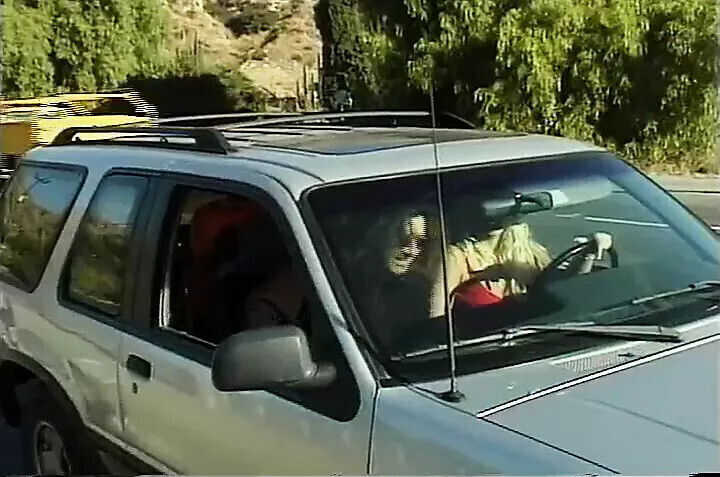 scene with deep penetrations with Blonde MILF Mature