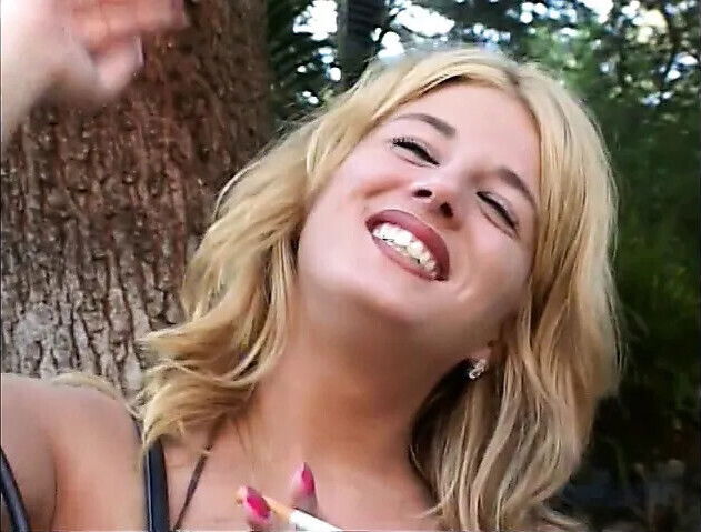 Wild blond slut with round gets deep drilling