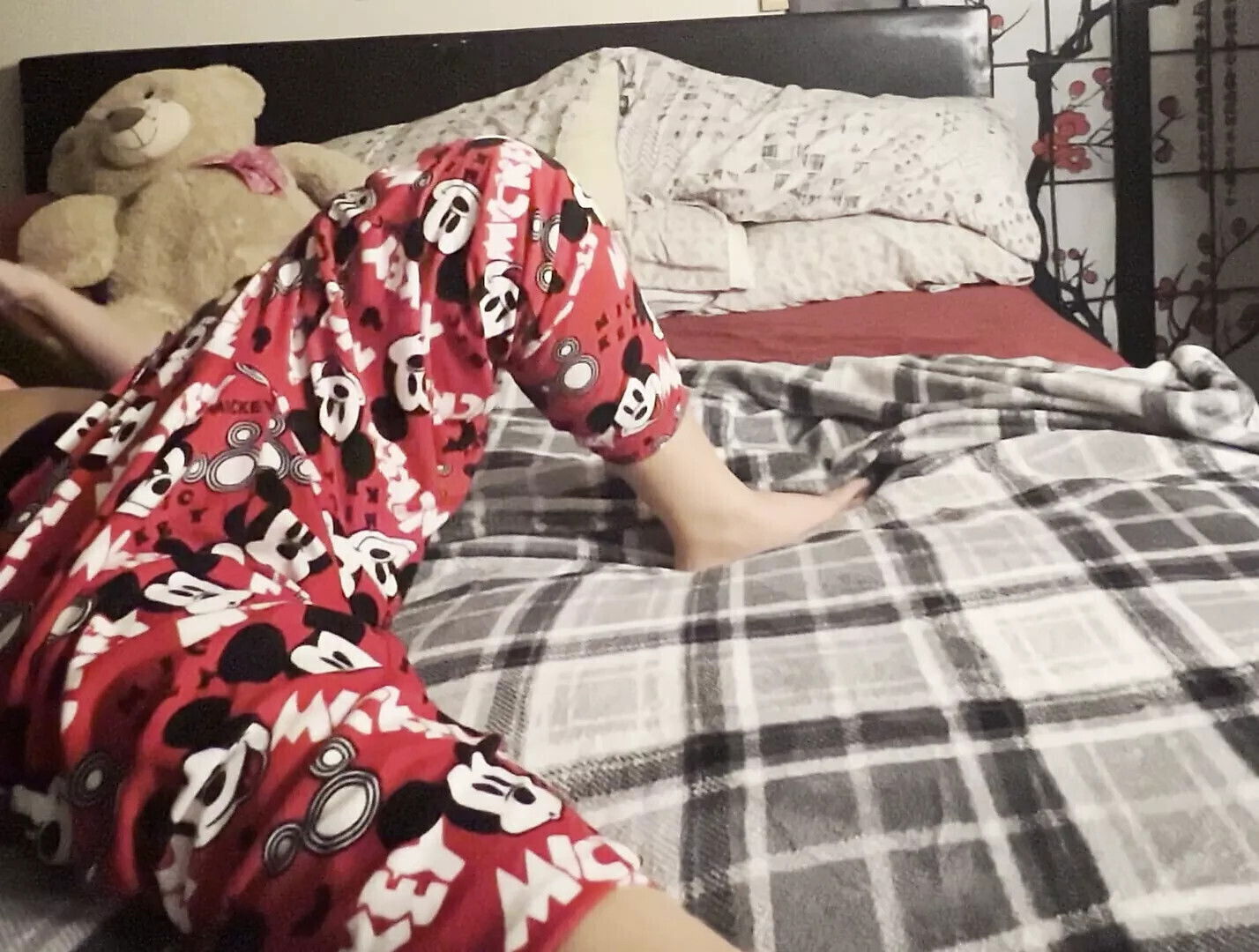 Russian young Slut playing with self