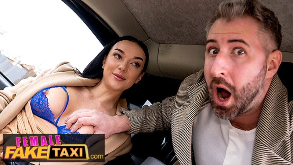 Female Fake Taxi Lady gets fucked total stranger