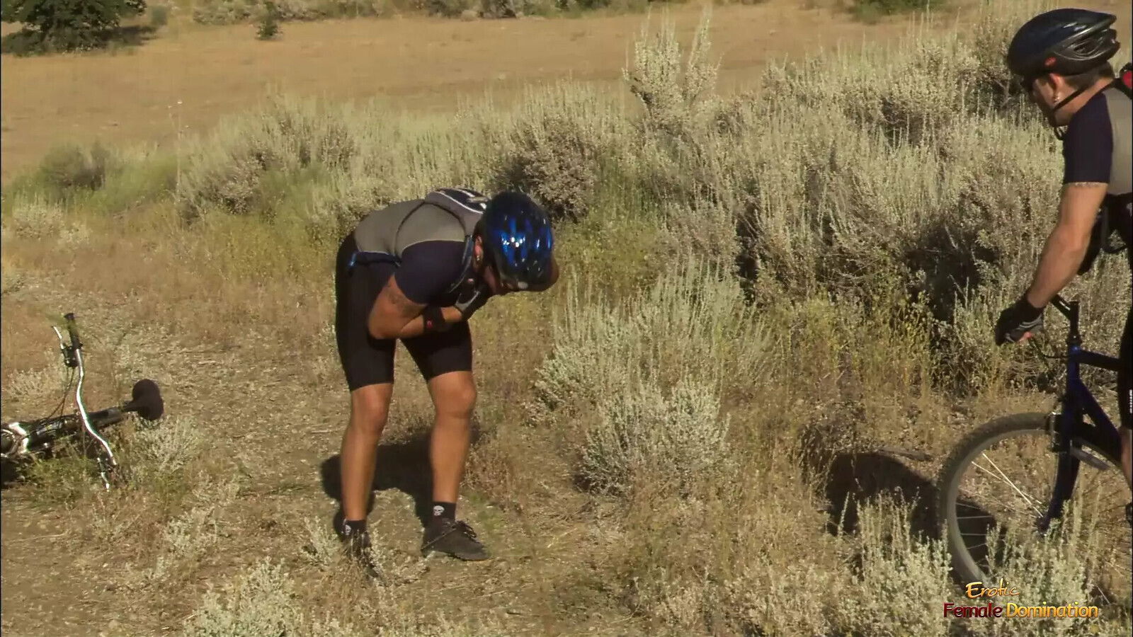 Asian milf gets caught showering outdoors gets