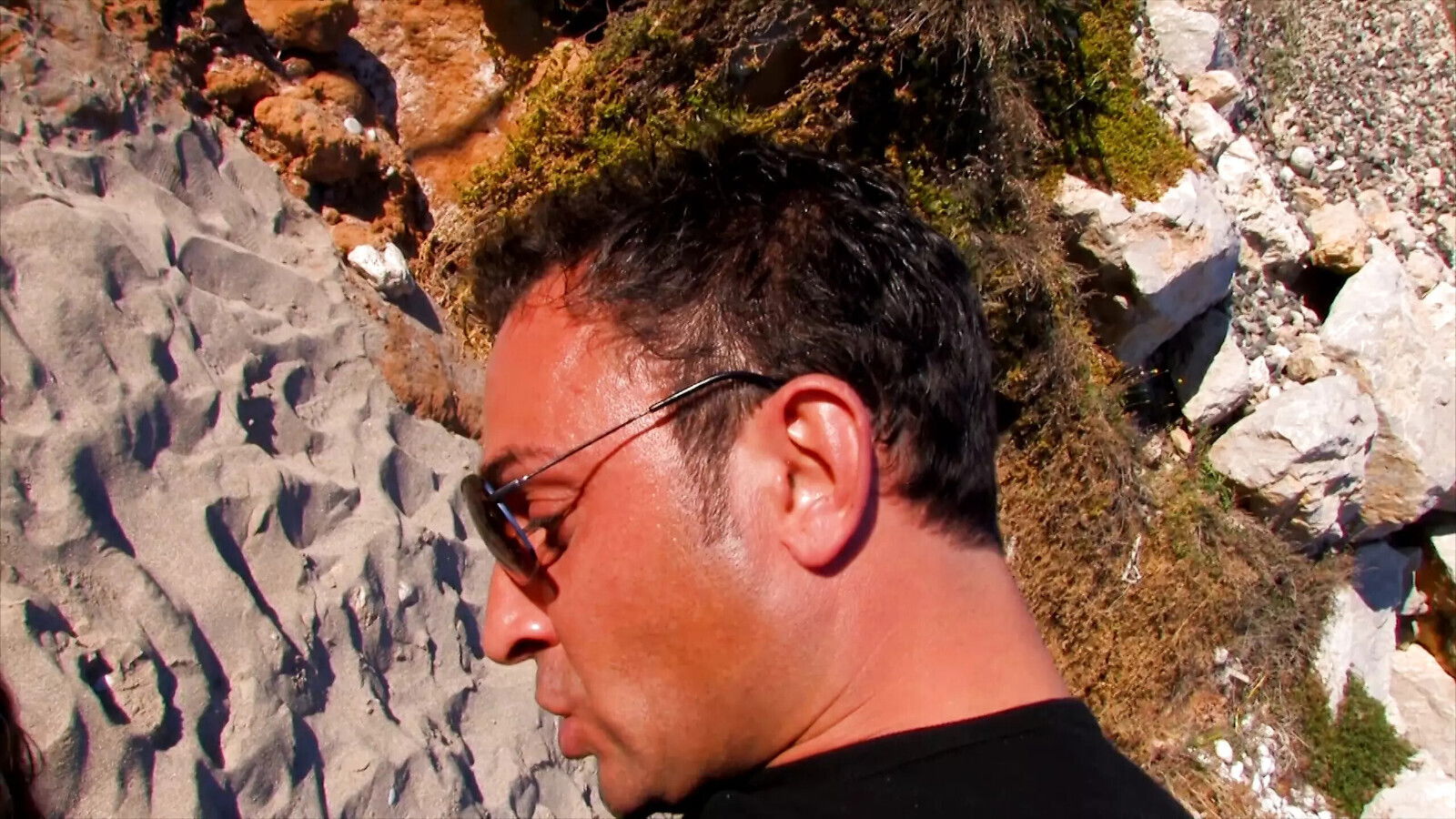 fisting blond bitch heavy beach