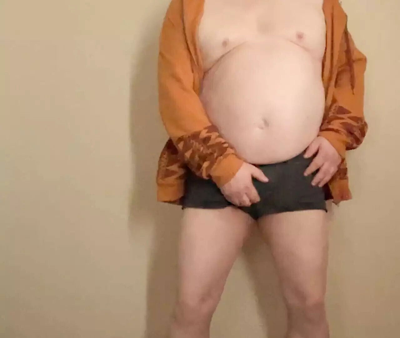 Doing Little striptease dance....