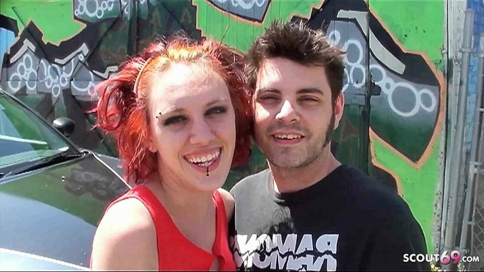 Skinny Redhead Punk Teen Mystick Moons Pickup Lost Place Fuck