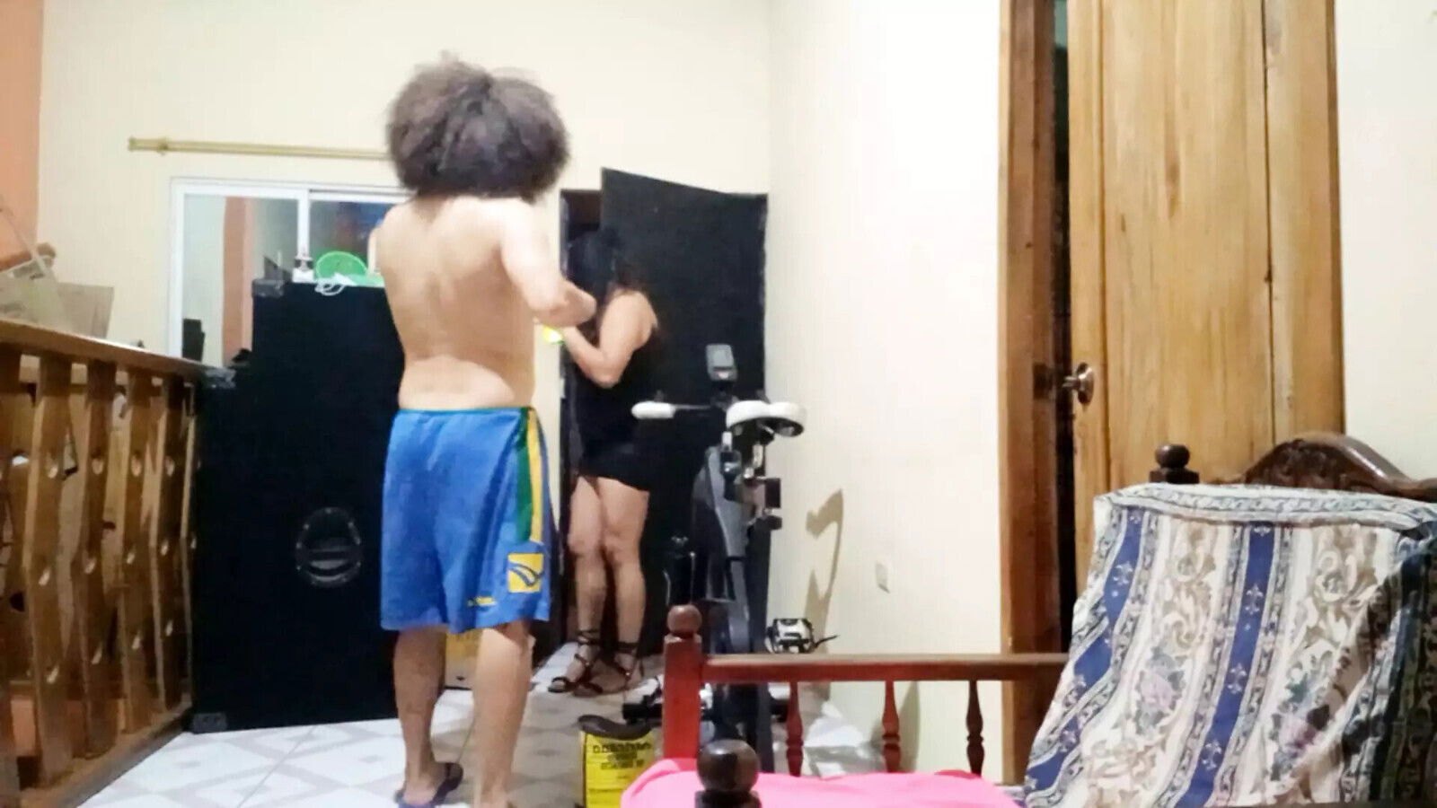 Argentina celebrates Halloween having intense with stepbrother