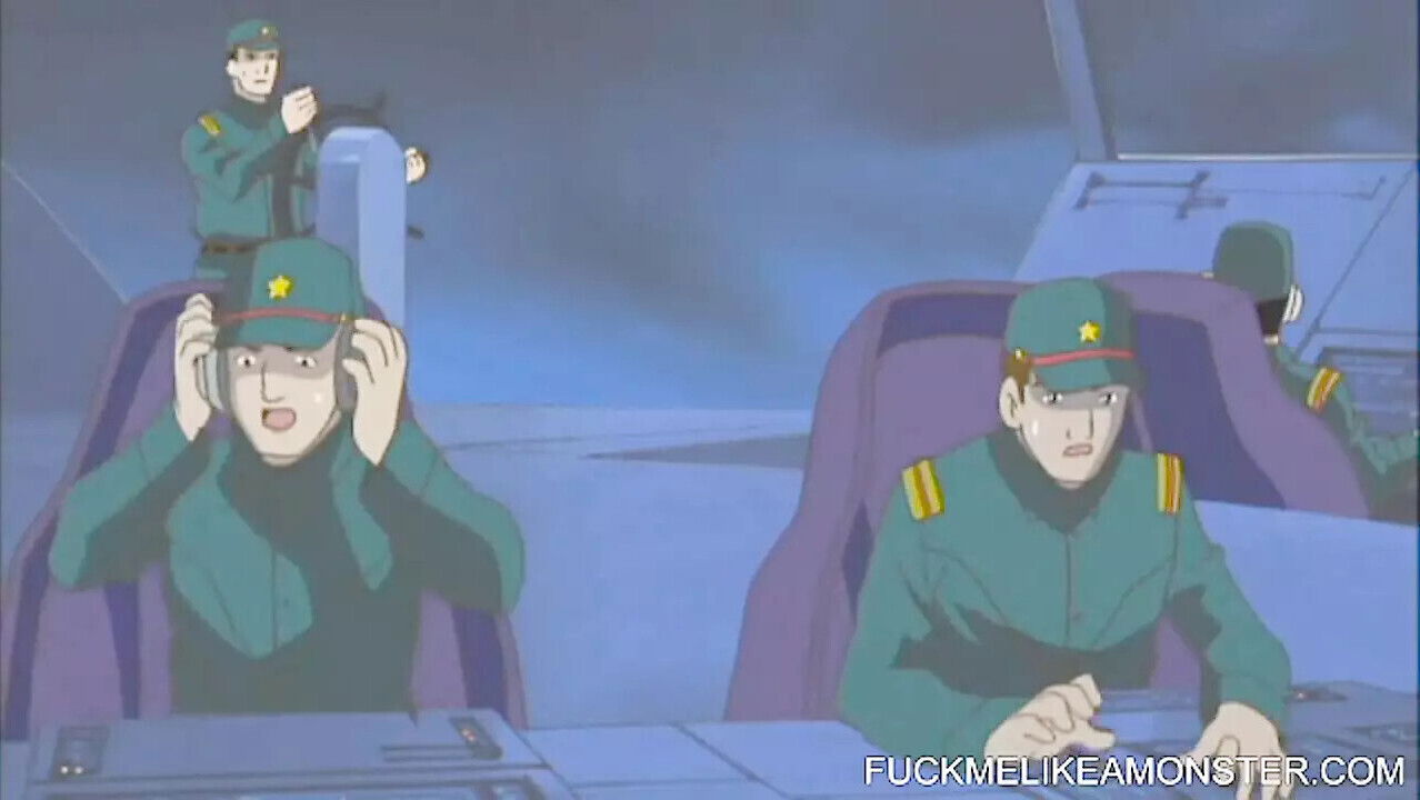 Doggystyled anime teen takes load