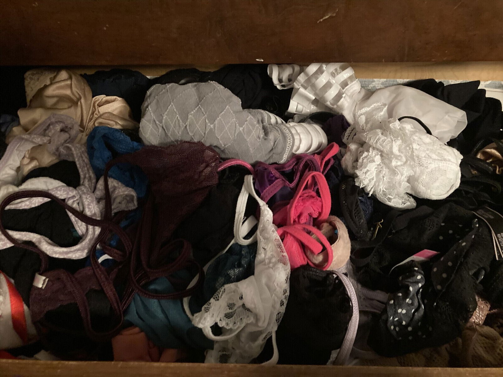 Elianna tries step-daughter's panties