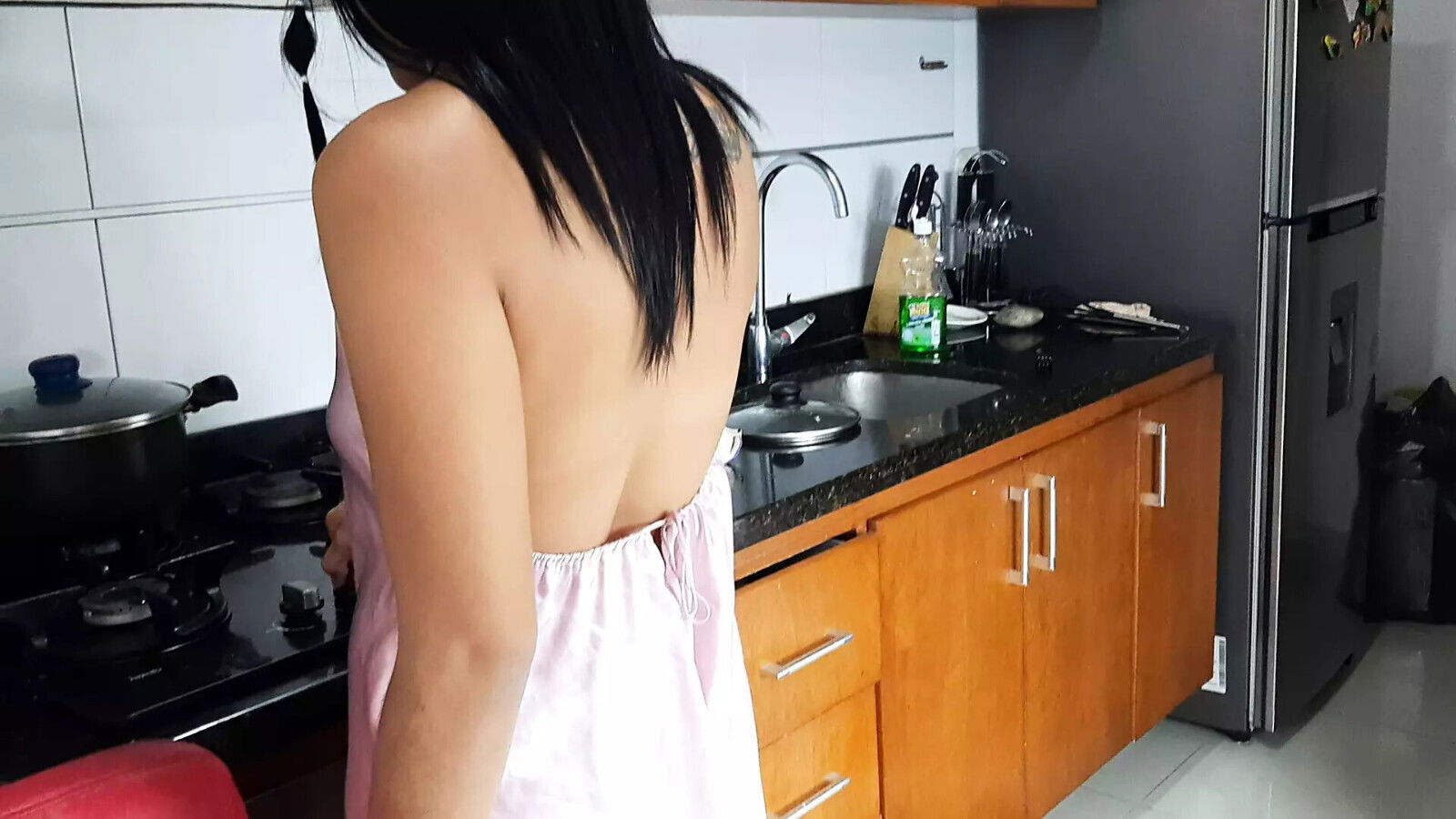 cousin's bitch likes suck dick.