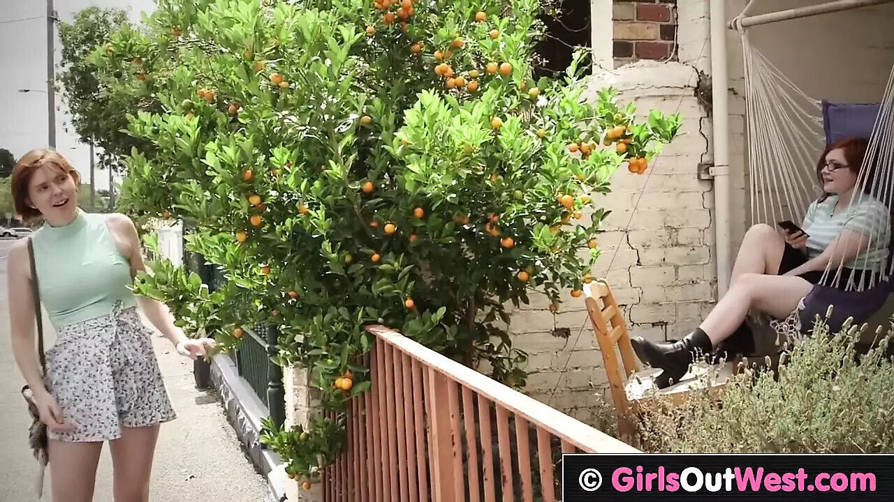 GirlsOutWest Hairy lesbian girls fuck outdoors