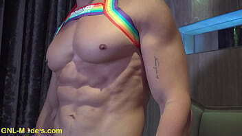 It'_s a lot of hard work to get a ripped body!He committed for perfection!Come and enjoy close ups to his defined body with perfect pecs and abs!