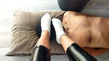 fetish dirty white socks. Dominatrix Nika gets white socks dirty purpose dirty slave boy. want wash those dirty socks your mouth?