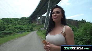 &amp_ Sexy Romanian Star Fucked Public (Honey Damon)