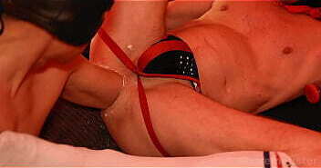 @FFFin5 (from Twitter) lies while fist deep rectum canal double deep fisting