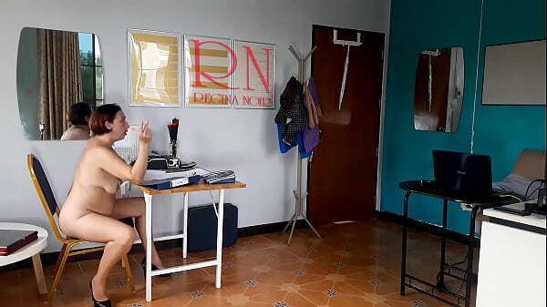 Nudist secretary. Naked employee office. Nude bitch about boss. Nude office. Tits, nipples, ass, pussy