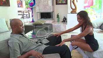 Cute ebony black teens show olders guys there better