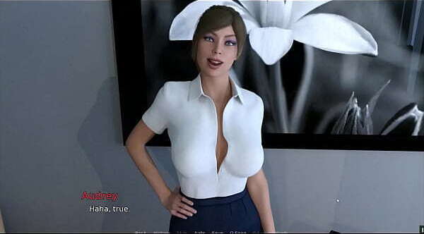 Thirsty guest [Hentai game PornPlay Ep.1 Kissing coworker office