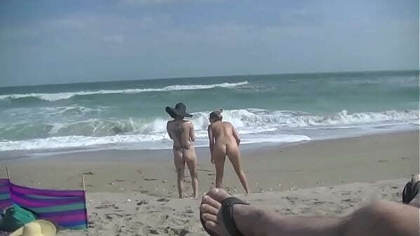 Exhibitionist Wife Part Ginary Nikki Brooks Teasing Nude Beach Voyeur! Spreading legs teasing cocks public!