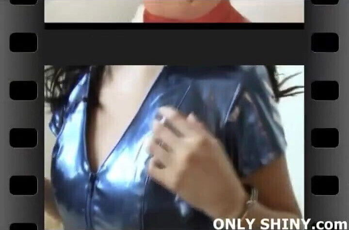 My purple spandex panties really hug my pussy