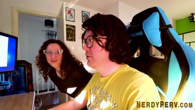 Real british sucking nerds dick