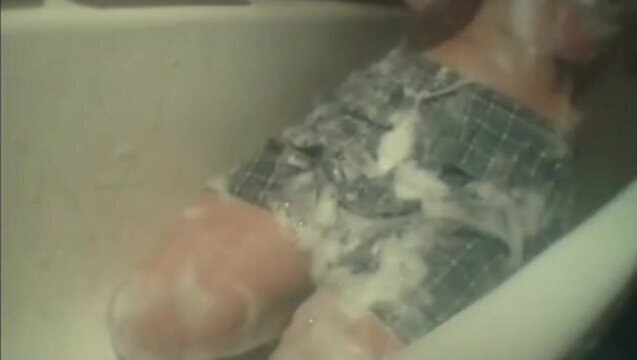 thorough soaping shorts...