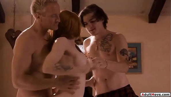 Stepson joins stepdad fuck stepmom