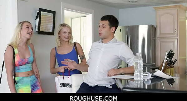 Roughuse StepSisters (Alice Pink) (Dixie Lynn) Free Stepbrother Fuck