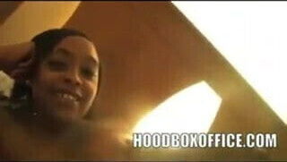 Hood Big sexy Bitch fucked behind Boyfriend back