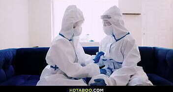 Lola Fae gets fucked by her man Lucky Fae pandemic style