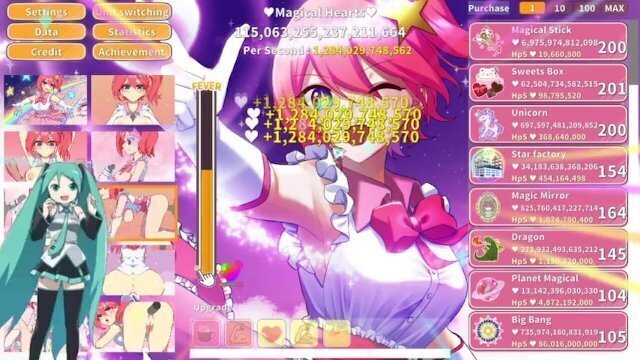 Magical Girl Clicker teniendo sexo idol magica