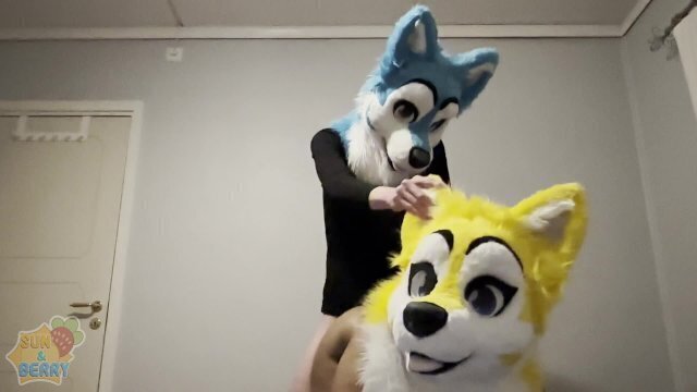 Horny furries fucks doggy